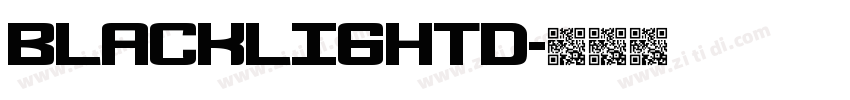 BlacklightD字体转换