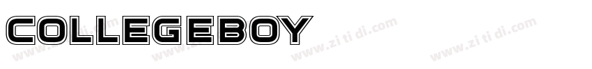 CollegeBoy字体转换