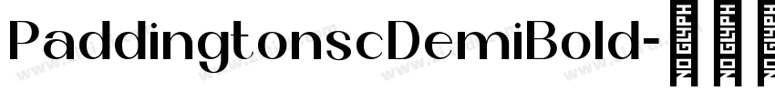 PaddingtonscDemiBold字体转换