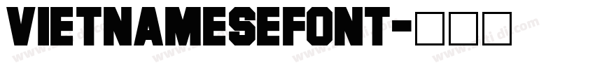 VietnameseFont字体转换