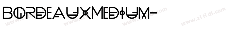 BordeauxMedium字体转换