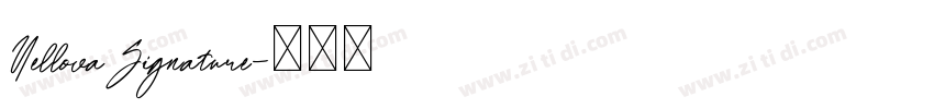 YellovaSignature字体转换