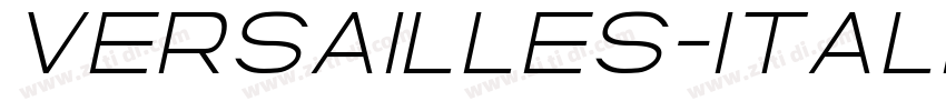 Versailles-Italic字体转换