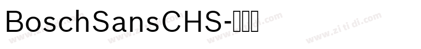 BoschSansCHS字体转换