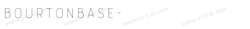 BourtonBase字体转换