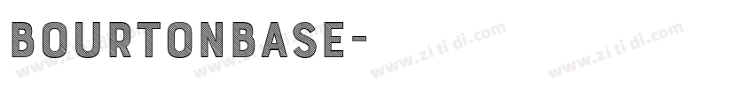 BourtonBase字体转换