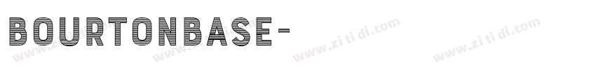 BourtonBase字体转换