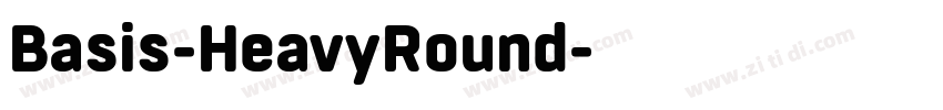 Basis-HeavyRound字体转换