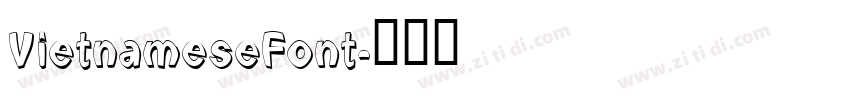 VietnameseFont字体转换