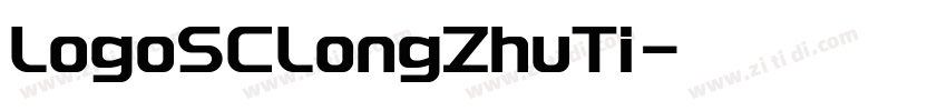LogoSCLongZhuTi字体转换