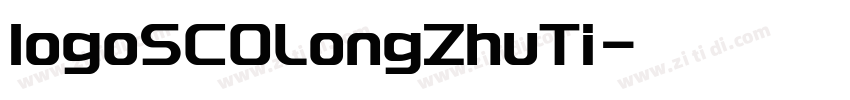 logoSCOLongZhuTi字体转换