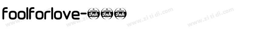 foolforlove字体转换