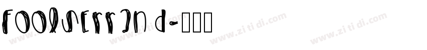 FoolsErrand字体转换
