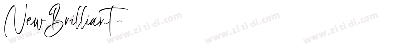 NewBrilliant字体转换