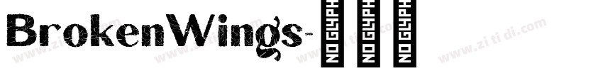 BrokenWings字体转换
