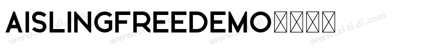 AislingFreeDemo字体转换