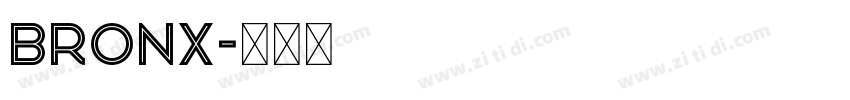 bronx字体转换