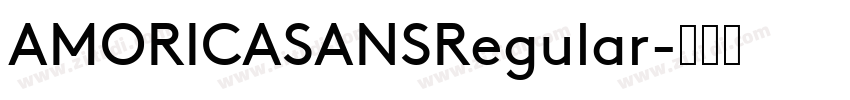 AMORICASANSRegular字体转换