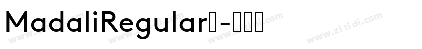 MadaliRegular◆字体转换