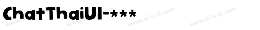 ChatThaiUI字体转换