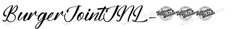 BurgerJointJNL字体转换