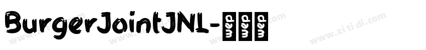 BurgerJointJNL字体转换