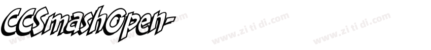 CCSmashOpen字体转换