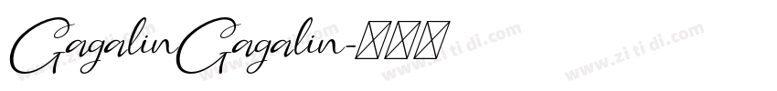 GagalinGagalin字体转换