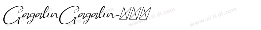 GagalinGagalin字体转换