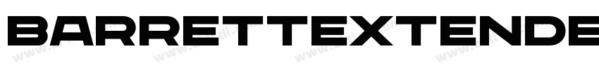 BarrettExtended字体转换