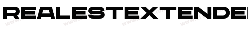 RealestExtended字体转换