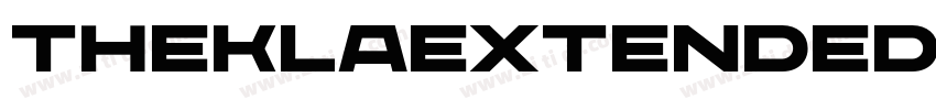 TheklaExtended字体转换