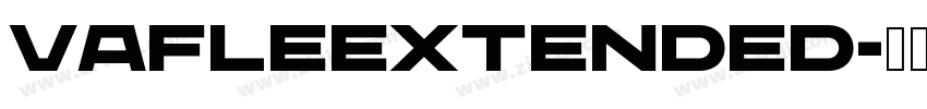 VafleExtended字体转换