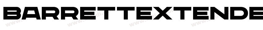 BarrettExtended字体转换
