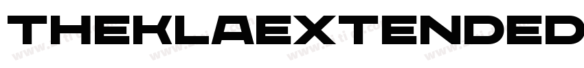 TheklaExtended字体转换