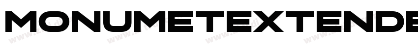 monumetExtended字体转换
