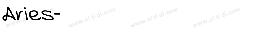 Aries字体转换