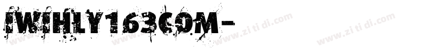 iwihly163com字体转换
