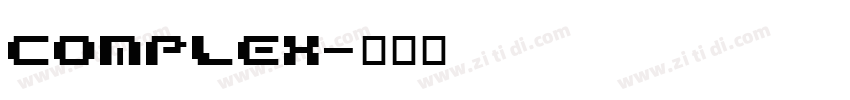 COMPLEX字体转换
