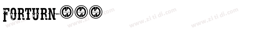 Forturn字体转换