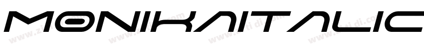 MonikaItalic字体转换