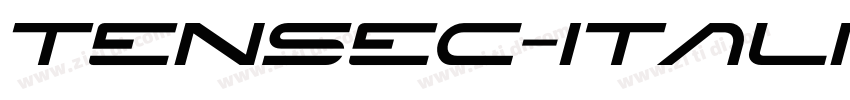 TenseC-Italic字体转换