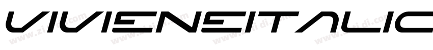 VivieneItalic字体转换