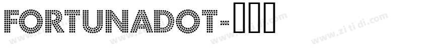 FortunaDot字体转换