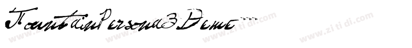 FountainPersona3Deme字体转换