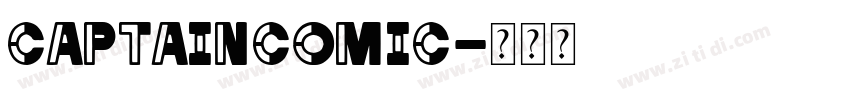 CaptainComic字体转换