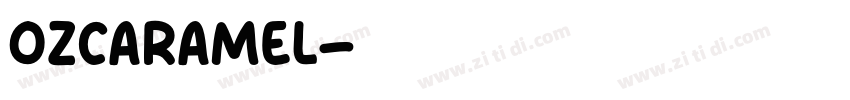 OzCaramel字体转换