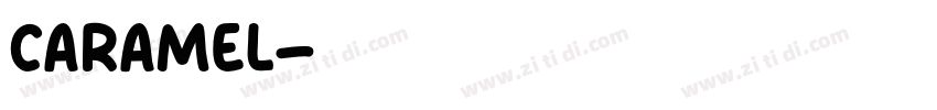 caramel字体转换