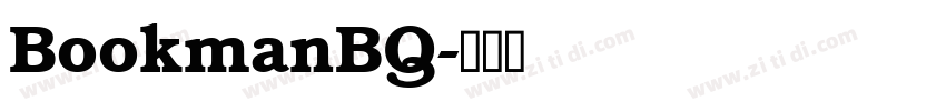 BookmanBQ字体转换