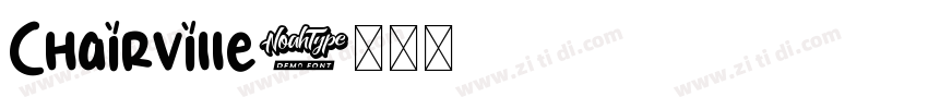 Chairville字体转换